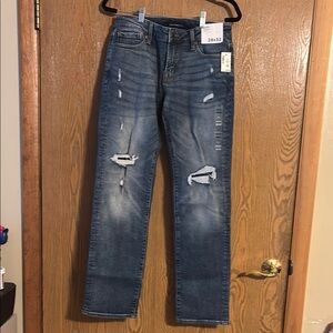 NWT Aeropostale Men's Blue Distressed Jeans Size 28x32